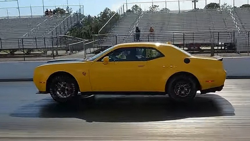 Dodge Challenger SRT Demon in real world