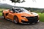 “No Legal” C8 Mid-Engine Chevy Camaro ZL1 Gets Digitally-Matched Rotiforms