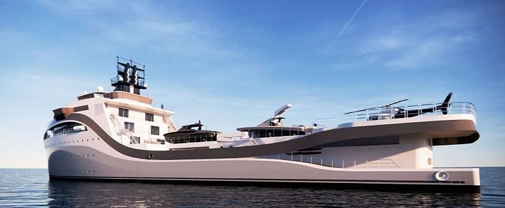 Protean 95 is a multi-purpose vessel for a "no limits" platform for exploring the world