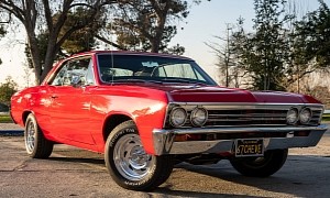 No Matching Number but Eager To Rumble Red Chevelle Malibu Is Looking for a New Owner