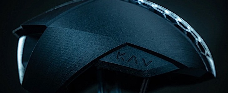 KAV R1 3D-Printed Bike Helmet