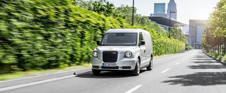 The VN5 van was launched in Britain last year, and now it's available in Europe also
