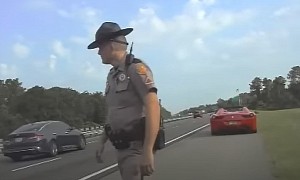 No Problem, "I Run the County" Says Ferrari Driver to Cop Who Stopped Him for Speeding