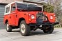 No Reserve for This Red Land Rover Series III, Still Up and Running Strong