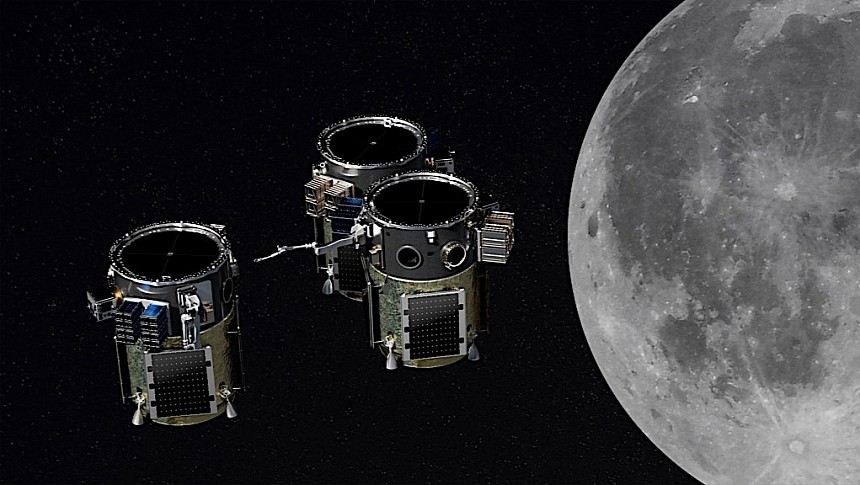 Elytra Moon orbit spacecraft hub