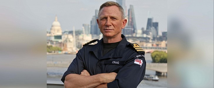 Daniel Craig was appointed honorary commander, by the Royal Navy