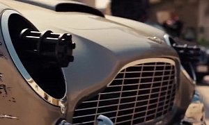 No Time to Die First Teaser: DB5 with Gatling Guns for Headlights, Neat Stunts