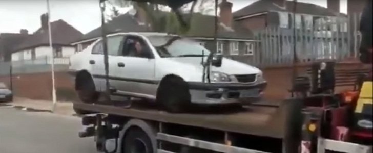 Towing gone wrong