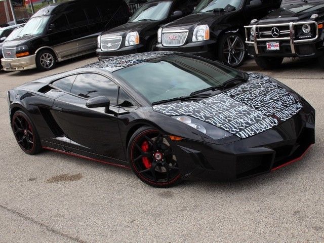 Nobody Wants Chris Brown's Lamborghini Gallardo Wrapped with Tupac Lyrics -  autoevolution