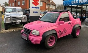 Nobody Wants Katie Price’s Suzuki Vitara Barbie, AKA That Pink Monstrosity