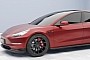 Non-Highland Tesla Model 3 Sedans Look Way Better With a Carbon Fiber Body Kit