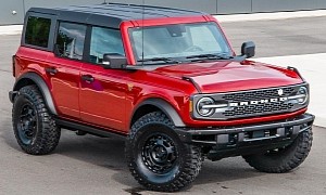 Non-Sasquatch 2021 Ford Bronco Badlands Decides to Find Out If 37-Inchers Fit