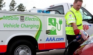 North America Gets Its First EV Charging Roadside Assistance Truck