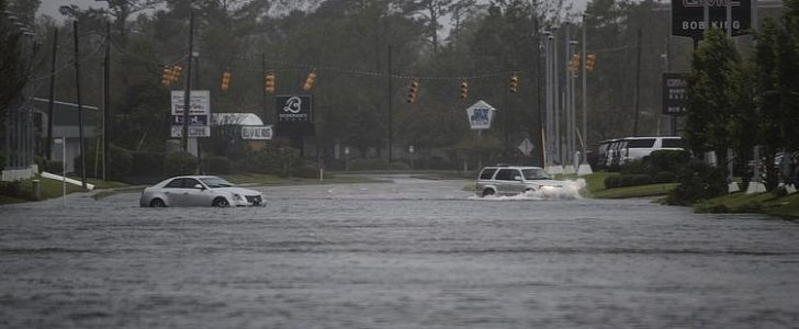 Many roads in North Carolina remain flooded / closed, which makes GPS apps not reliable