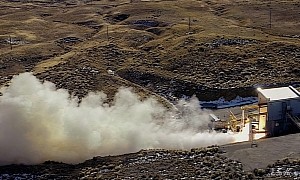 Northrop Grumman Builds a New Solid Rocket Motor in Less Than a Year, Fires It Up