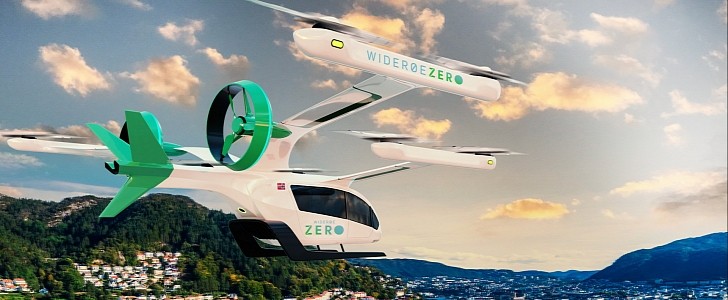 Wideroe Zero is working with Eve on an eVTOL concept for the Scandinavian region