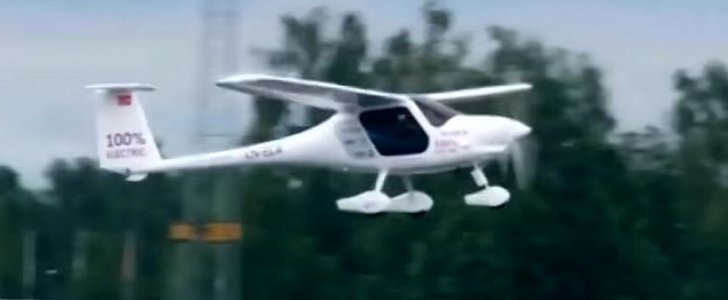 2-seat electric plane being tested in Norway