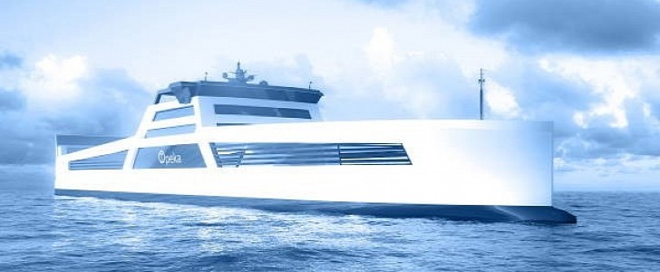 The two Topeka hydrogen-power vessels will begin operating in 2024