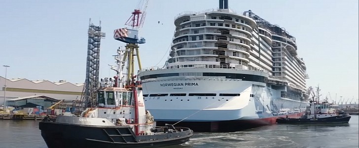 Norwegian Prima vessel for Norwegian Cruise Line