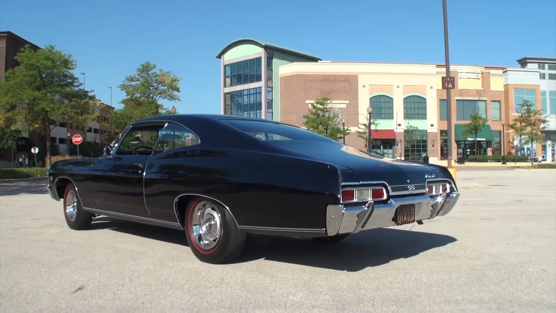 black chevy impala 1967