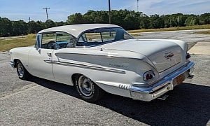 Not Everybody Likes the Engine in This 1958 Bel Air, "It's a Shame It's Not an Impala"