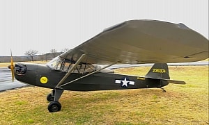 Not Flashy, Not Stylish, This Taylorcraft DCO-65 Is an Affordable Warbird Lookalike