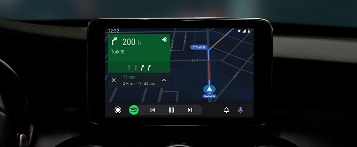 Modo oscuro de Google Maps en Android Auto
