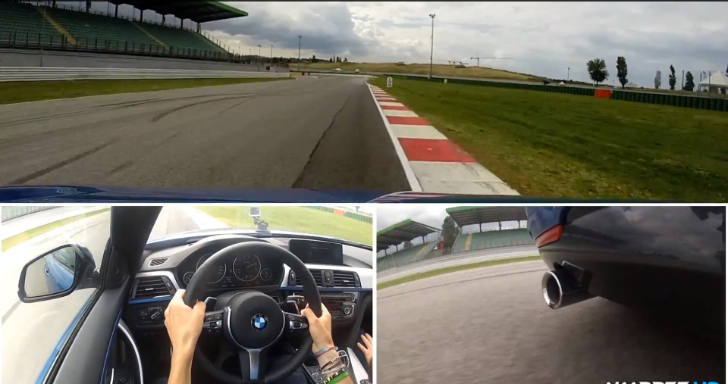 BMW 435i M Performance on Misano World Circuit