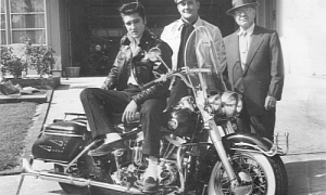 November 1, 1956: Elvis Presley Buys a New Harley-Davidson