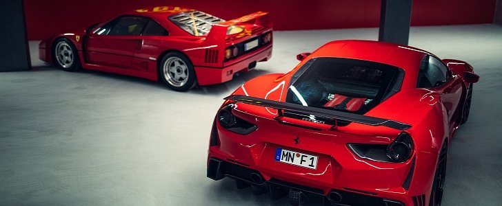Novitec Ferrari 488 N-Largo Takes New Widebody Kit to the Track for Epic Photos