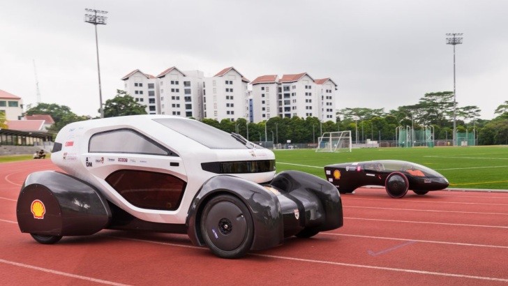 NTU 3D-printed solar car