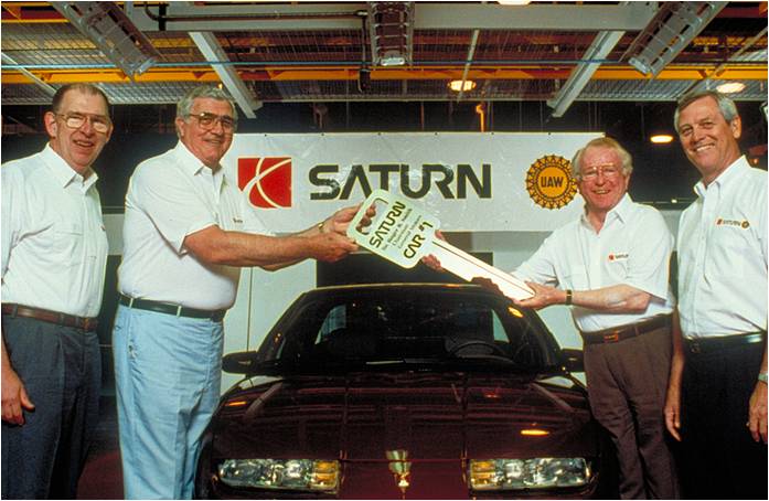 The first ever Saturn