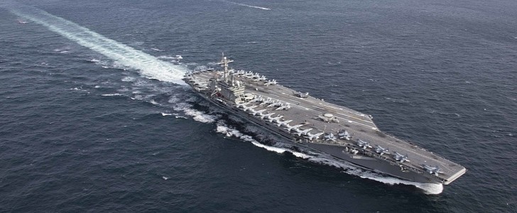 The USS Abraham Lincoln is the first nuclear carrier led by a woman