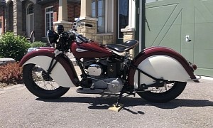 Numbers-Matching 1940 Indian Sport Scout Looks Rather Sprightly After a Refurbishment