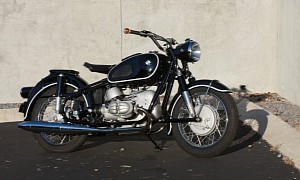 Numbers-Matching 1964 BMW R69S Goes to Auction Carrying Restored Componentry