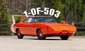 Numbers-Matching 1969 Dodge Charger Daytona is 1-of-503, Has Very Rare Color Combination