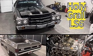 Numbers-Matching 1970 Chevrolet El Camino Hides an Iconic Engine Under the Hood