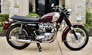 Numbers-Matching 1970 Triumph Bonneville T120 Makes Its Way to Auction