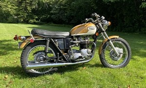 Numbers-Matching 1972 Triumph Bonneville T120V Is in Desperate Need of Some TLC
