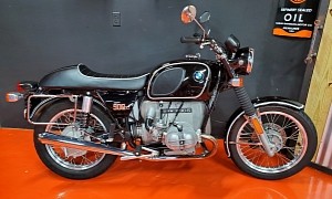 Numbers-Matching 1974 BMW R90/6 Is Offered at No Reserve, Has Aftermarket Genes