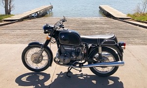 Numbers-Matching ‘69 BMW R75/5 Gets Rejuvenated, Creeps to Auction at No Reserve