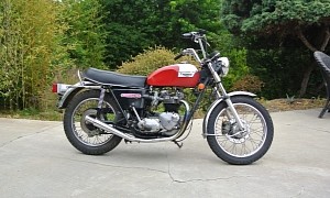 Numbers-Matching '76 Triumph Bonneville T140 Is Looking for A Place to Call Home