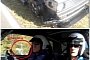 130 MPH Nurburgring Tire Blowout Leaves VW Golf Wingless, Driver Stays Ice-Cool