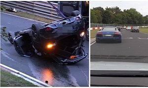 Nurburgring Backwards Is When a Megane RS Crash Sends Cars on a Reverse Lap