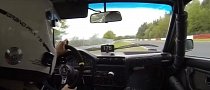 Nurburgring Bites Old-School E30 BMW via 100 MPH Spin, Driver Fights Back