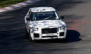 Nurburgring: Jaguar SUV Prototype Takes to the Track