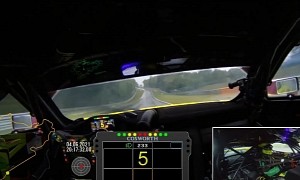 Nurburgring Madness? Driver Kevin Estre Takes On Wet Track, Manages It Masterfully