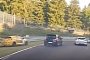 Nurburgring Oil Spill Causes Hot Hatch Crash Mayhem, Megane RS Hits the Barrier