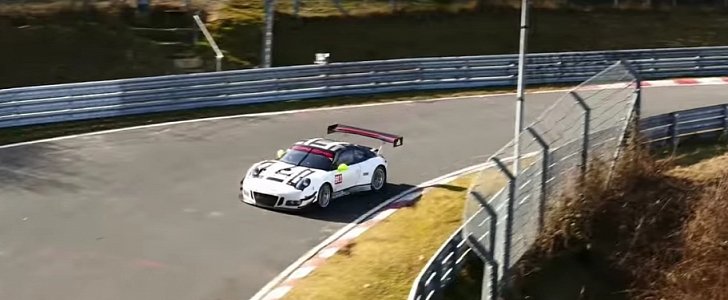 911 GT3 R Nurburgring testing 2016