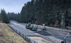 Nurburgring's Infamous "YouTube" Corner Loses Its Gravel Trap for 2017